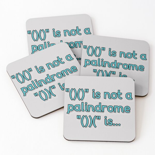 Item preview, palindrome facts designed and sold by DiviaDesigns.