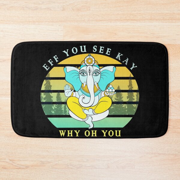 Item preview, Eff You See Kay Why Oh You Funny Vintage Elephant  designed and sold by david parry.