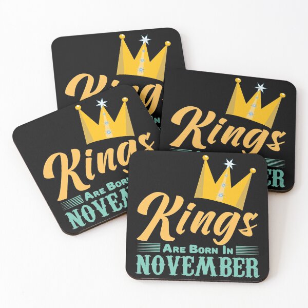 Item preview, Kings Are Born In November designed and sold by amishacreates.