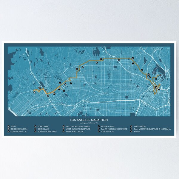 Item preview, Los Angeles Marathon designed and sold by BGALAXY.