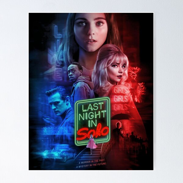 Item preview, Last Night In Soho Poster designed and sold by sentirpotrowol.