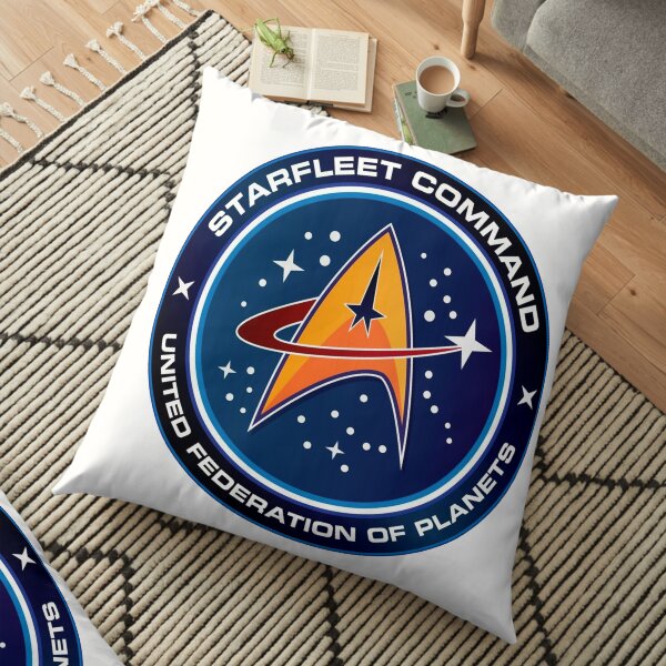 Starfleet Badge Floor Pillow
