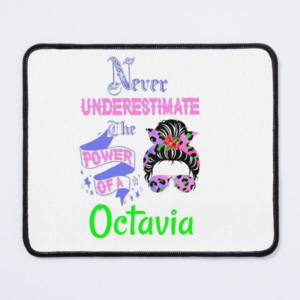 Item preview, Cheetah print messy bun Never underestimate the power of a Octavia- Never Underestimate  designed and sold by Designs Of all kinds.