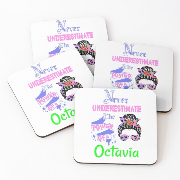 Item preview, Cheetah print messy bun Never underestimate the power of a Octavia- Never Underestimate  designed and sold by Designs Of all kinds.