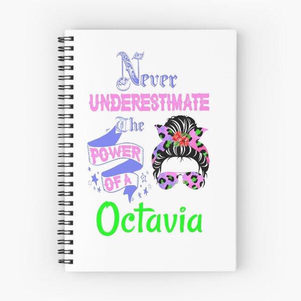 Item preview, Cheetah print messy bun Never underestimate the power of a Octavia- Never Underestimate  designed and sold by Designs Of all kinds.