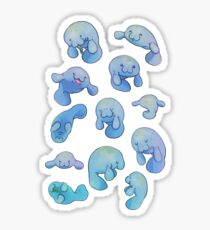 Manatees Sticker