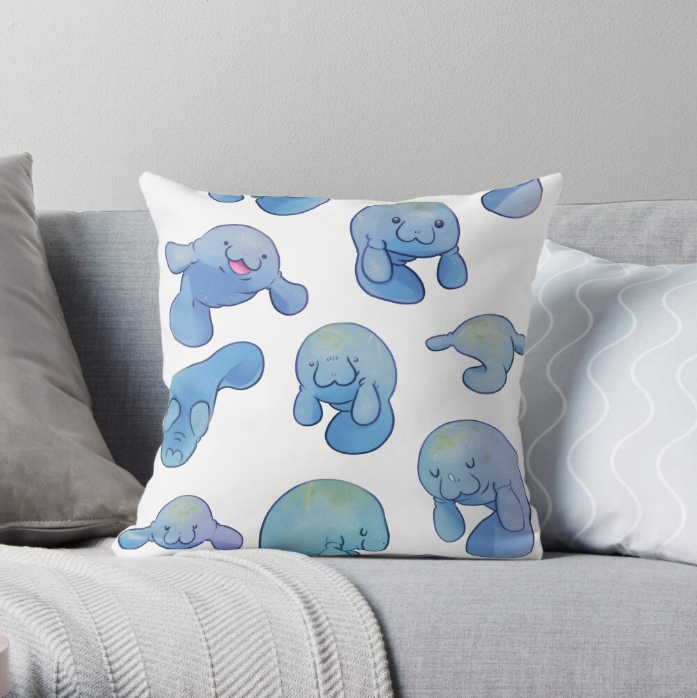 manatee body pillow