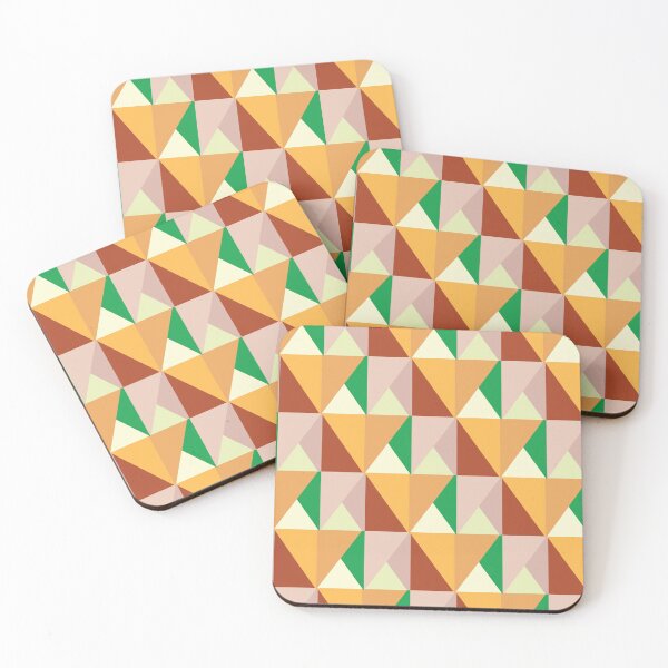 Artikelvorschau, Retro-Dreieck geometrisches nahtloses Muster| Oberflächengestaltung entworfen und verkauft von Jasmine Blooms Designs.