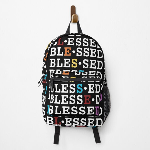Item preview, Blessed - Christian - Bible Quote - Thankful Grateful Blessed designed and sold by Luvjesus2.