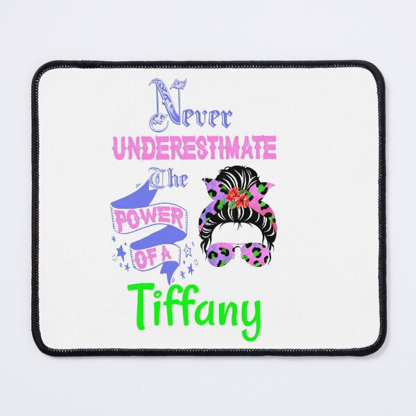 Item preview, Cheetah print messy bun Never underestimate the power of a Tiffany - Never Underestimate  designed and sold by Designs Of all kinds.