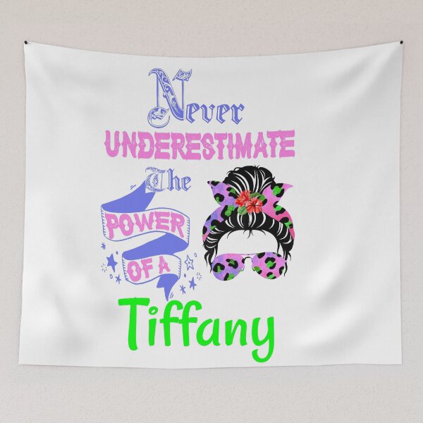 Item preview, Cheetah print messy bun Never underestimate the power of a Tiffany - Never Underestimate  designed and sold by Designs Of all kinds.
