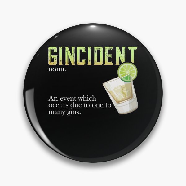 Item preview, Gincident Definition - Glass Gin Drinking Lovers designed and sold by roxy7922.