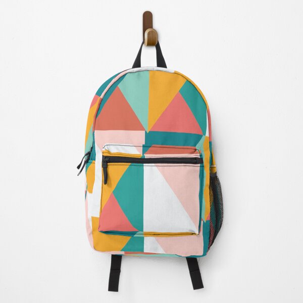 Item preview, colorful rectangles geometric seamless pattern| surface design designed and sold by Jasmine Blooms Designs.