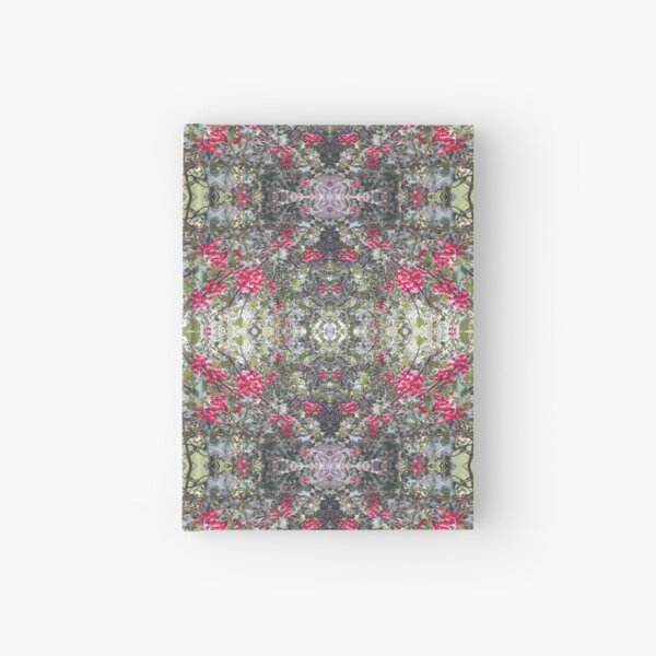 Holly Berry Photo 806 Frieze Fractal Hardcover Journal