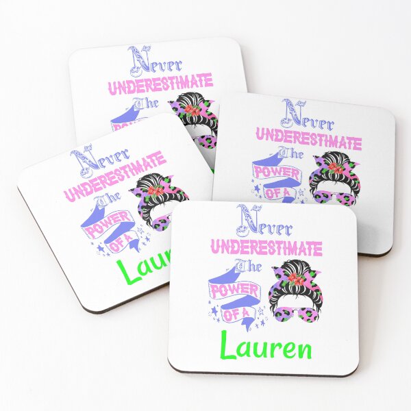 Item preview, Cheetah print messy bun Never underestimate the power of a Lauren - Never Underestimate  designed and sold by Designs Of all kinds.