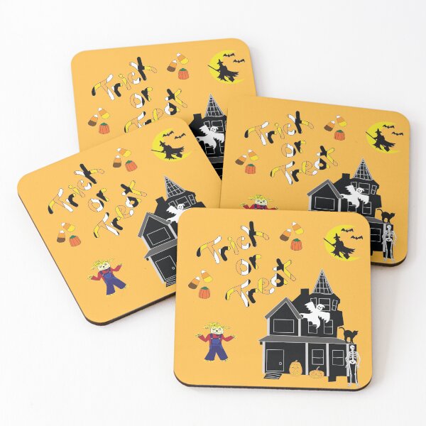 Item preview, Spooky Halloween Design, Trick or Treat designed and sold by Sandra O'Toole.