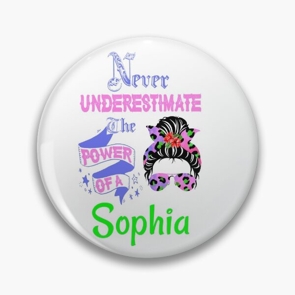Item preview, Cheetah print messy bun Never underestimate the power of a Sophia- Never Underestimate  designed and sold by Designs Of all kinds.