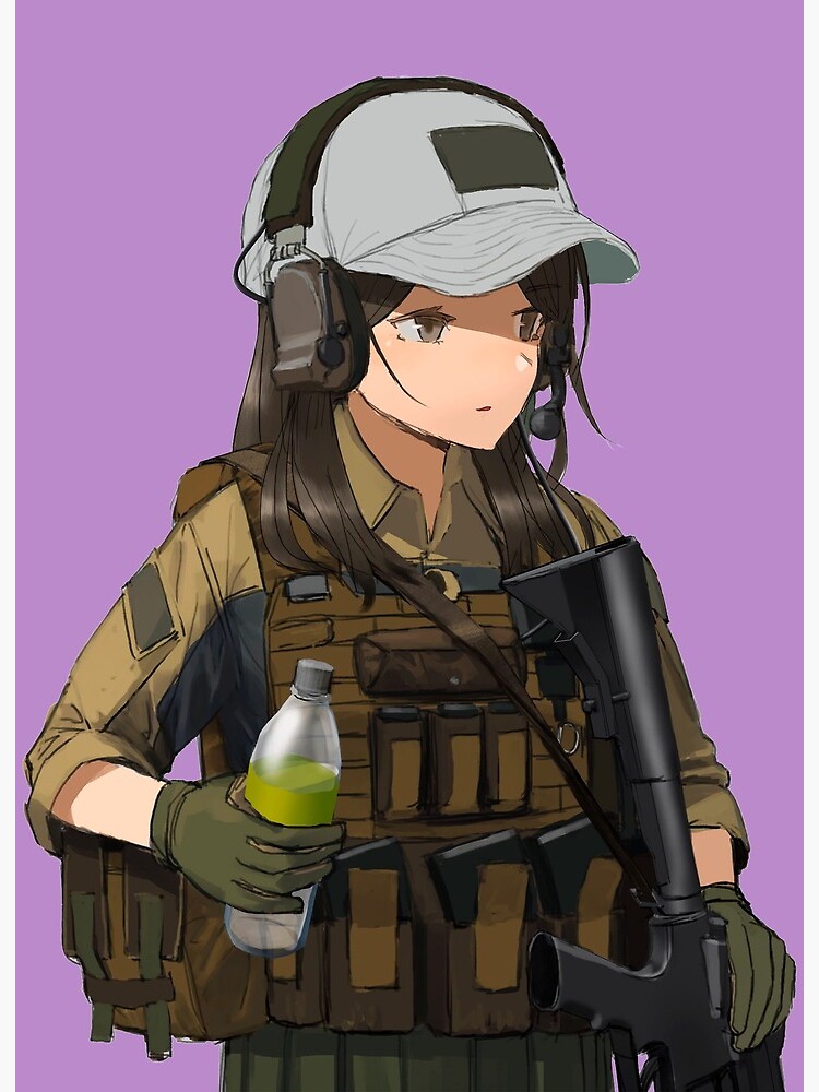 Soldier Woman Female Military Anime, Soldier, people, army png | PNGEgg