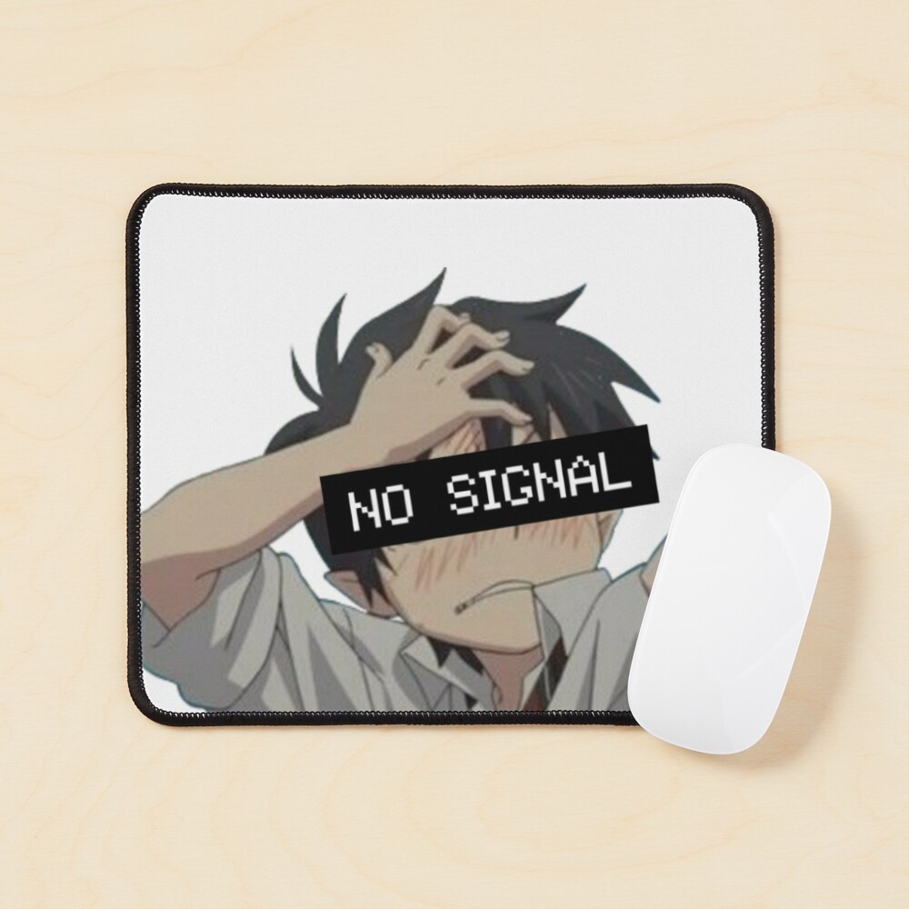 No Signal Anime Boy T-shirt 