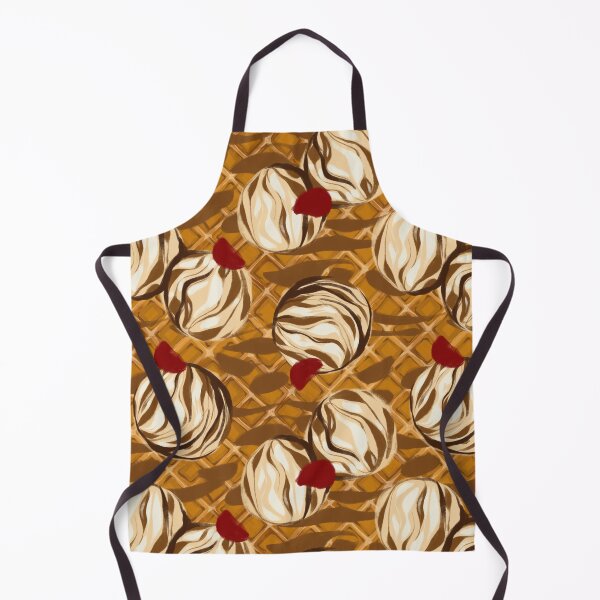 Item preview, Fudge, Vanilla And Waffles - Pattern Repeat designed and sold by Pilar Bidó.