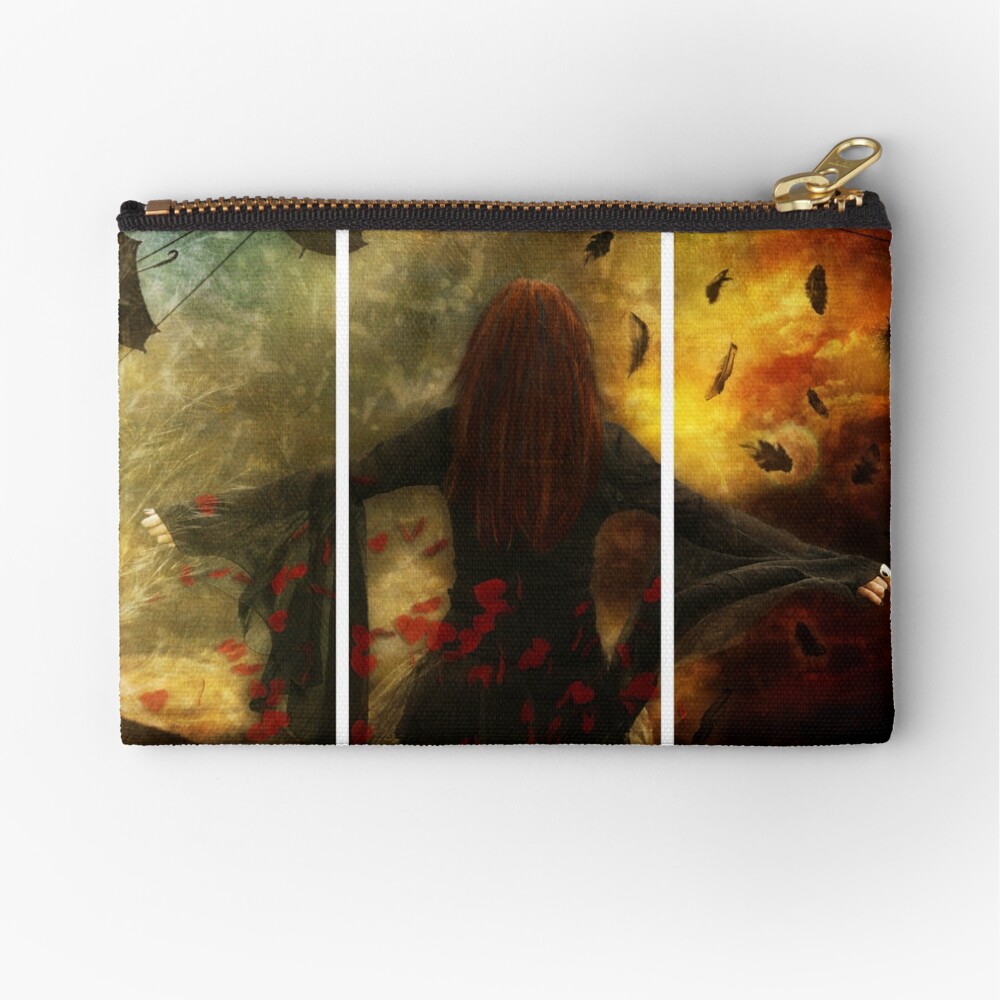 Falling Zipper Pouch