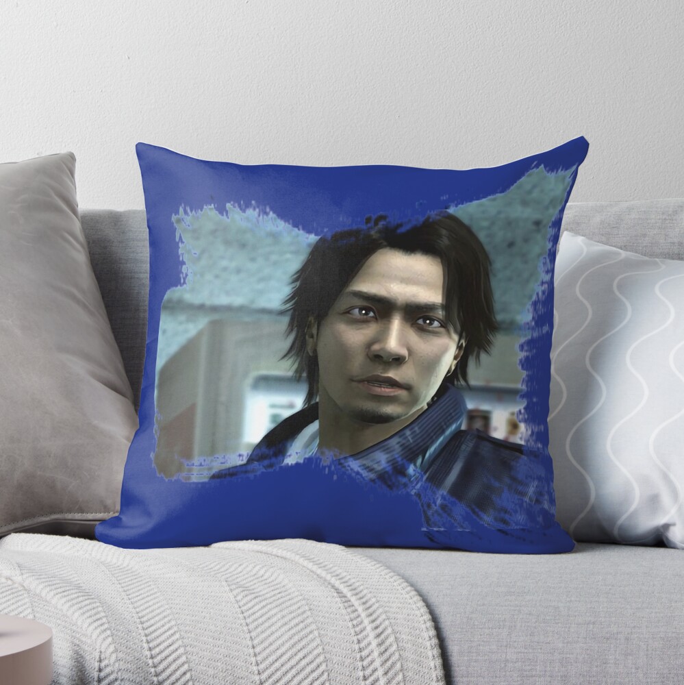 Masayoshi Tanimura - Yakuza 4 Remastered Throw Pillow by VelvetZone |  Redbubble