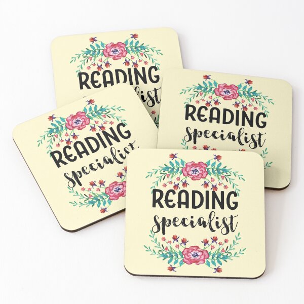 Item preview, Reading Specialist Floral Wreath designed and sold by kamrankhan.