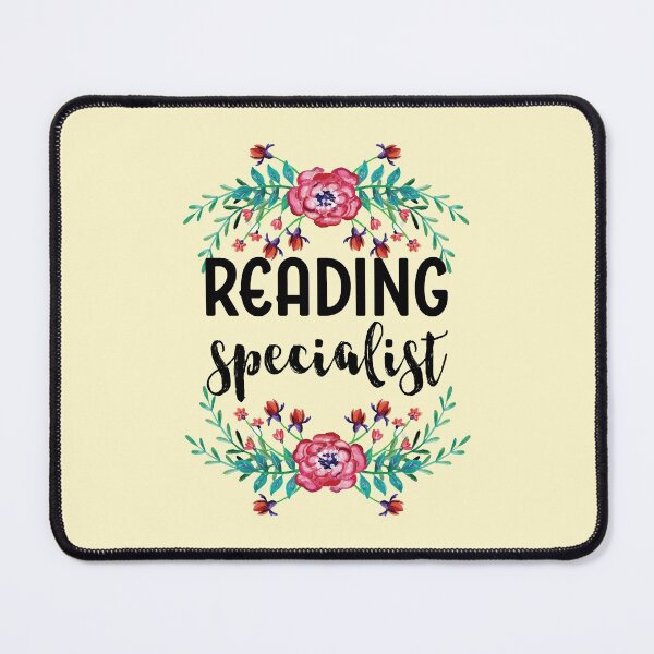 Item preview, Reading Specialist Floral Wreath designed and sold by kamrankhan.
