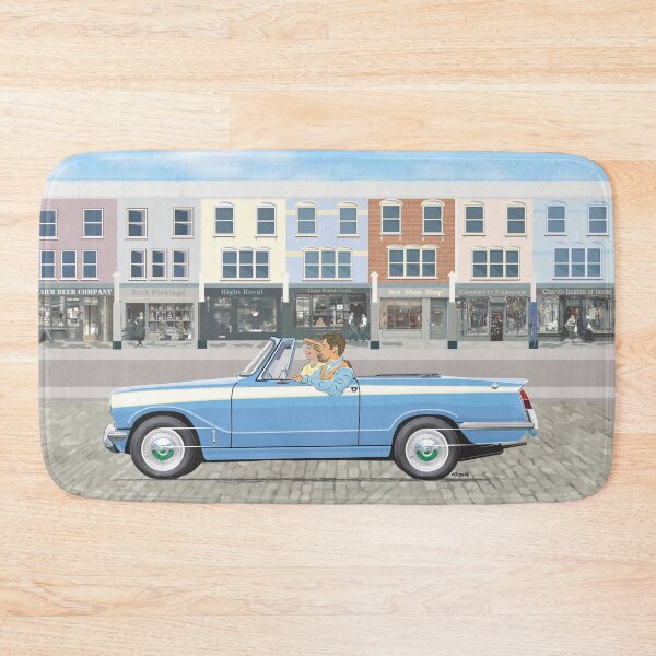 Item preview, Herald 13/60 convertible in Wedgwood Blue / cream stripe designed and sold by Bigs66.