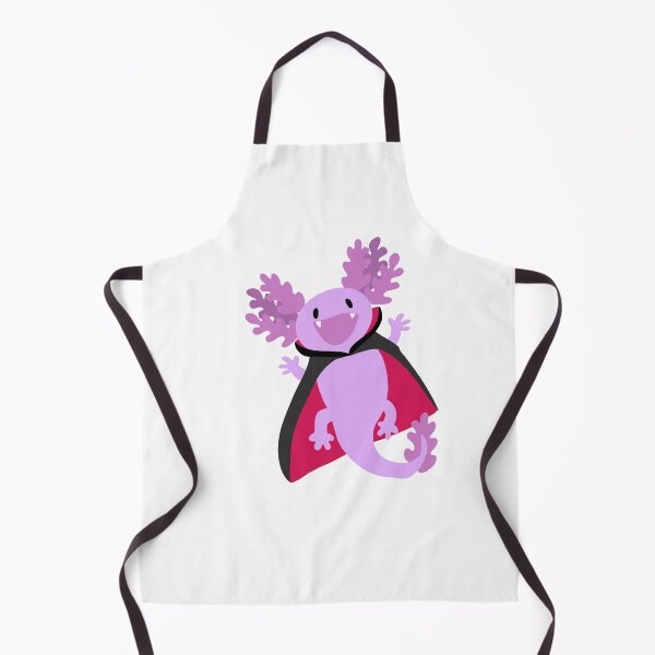 Item preview, Halloween axolotl: vampire axolotl designed and sold by scribbli.