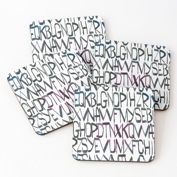 Item preview, watercolor letters designed and sold by YlanaOm.