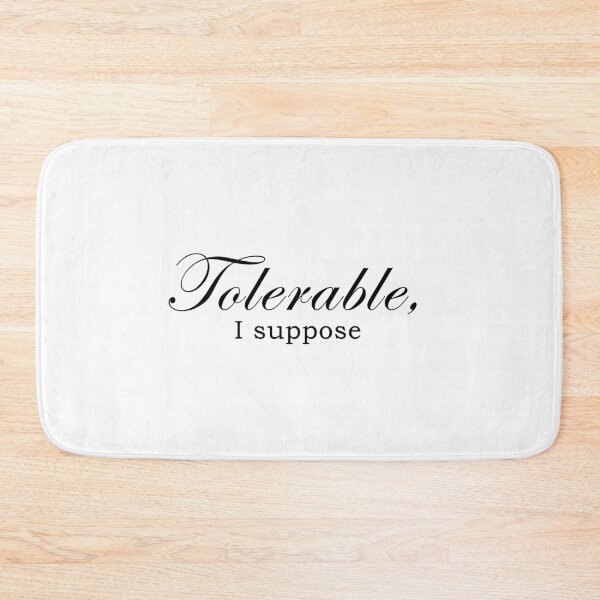 Item preview, She is tolerable, i suppose designed and sold by Cristeen2.