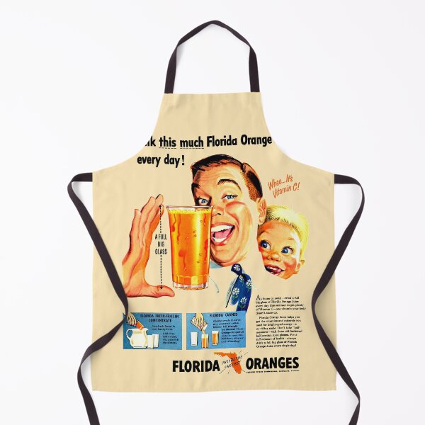 Item preview, FLORIDA ORANGE JUICE - ADVERT designed and sold by ThrowbackAds.