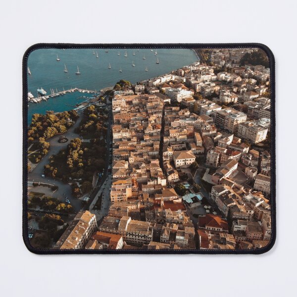 Item preview, Corfu Greece - Old town from above designed and sold by DRONY.