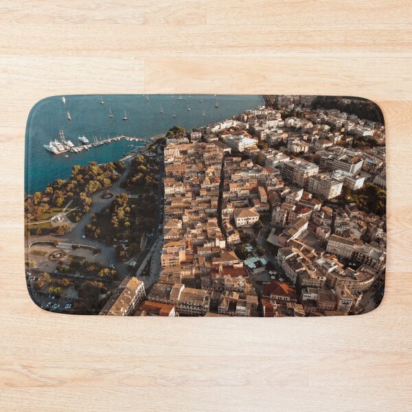 Item preview, Corfu Greece - Old town from above designed and sold by DRONY.