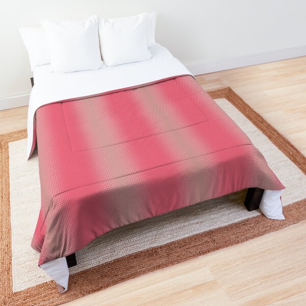 Rose and pink gradient Comforter