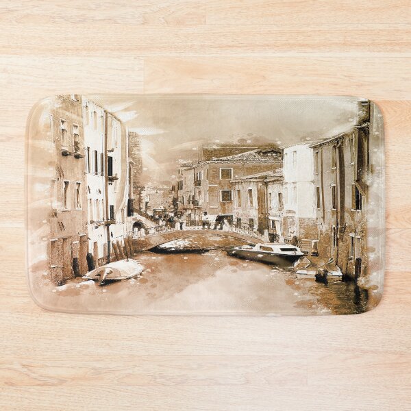 Item preview, Overview of Venice in watercolor style designed and sold by ritadilalla.