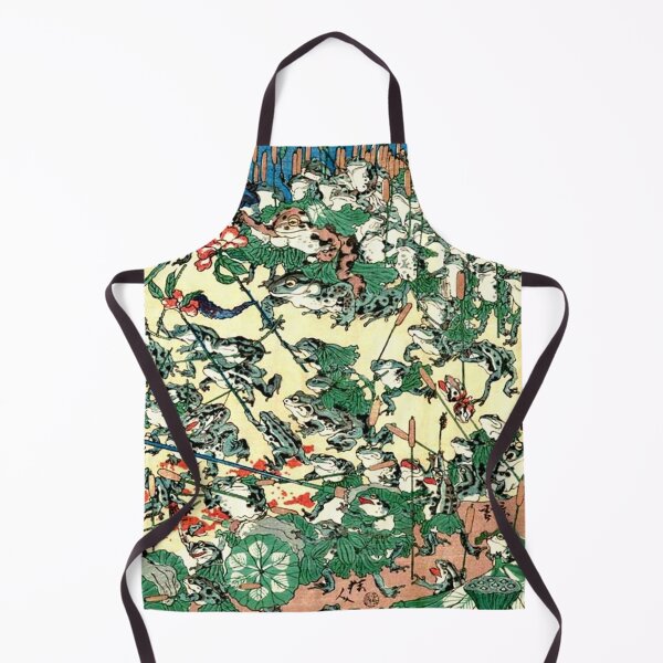 Item preview, Japanese Battle of the Frogs designed and sold by TheWitchsWolf.