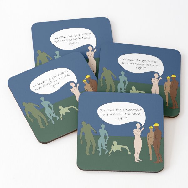 Item preview, Zombie Attack! Funny Zombie Apocalypse Cartoon (Microchips) designed and sold by SaraMargolis.