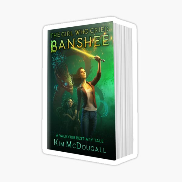 The Girl Who Cried Banshee Cover Sticker