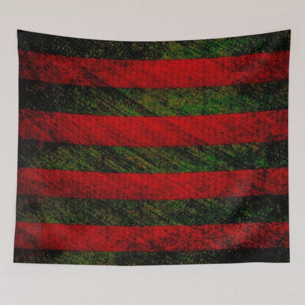 Item preview, Red Green Stripes Shabby Jumper Style designed and sold by wimblettdesigns.