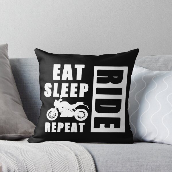 Item preview, eat sleep ride repeat designed and sold by Art Shadow.