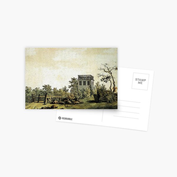 Item preview, Desolate house - Caspar David Friedrich designed and sold by Vintage Designs +.