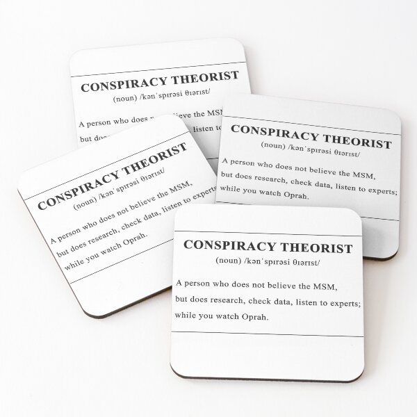 Item preview, Conspiracy Theorist Definition Tee designed and sold by TeesForTheWorld.