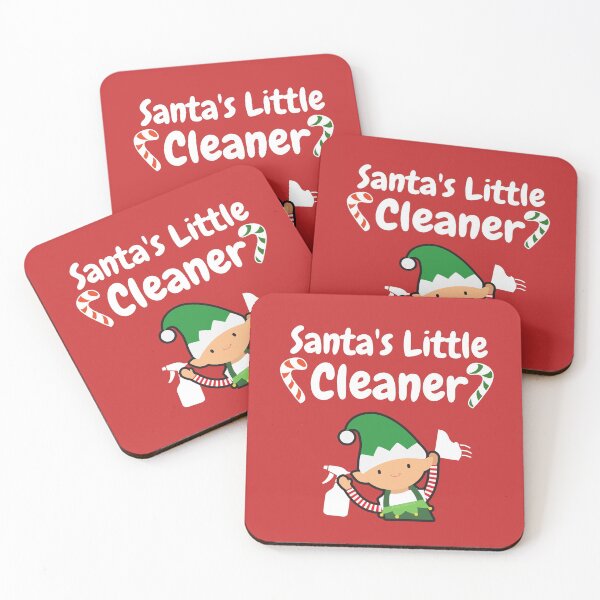 Item preview, Santa's Little Cleaner Housekeeping Elf Novelty Cleaning designed and sold by SavvyCleaner.
