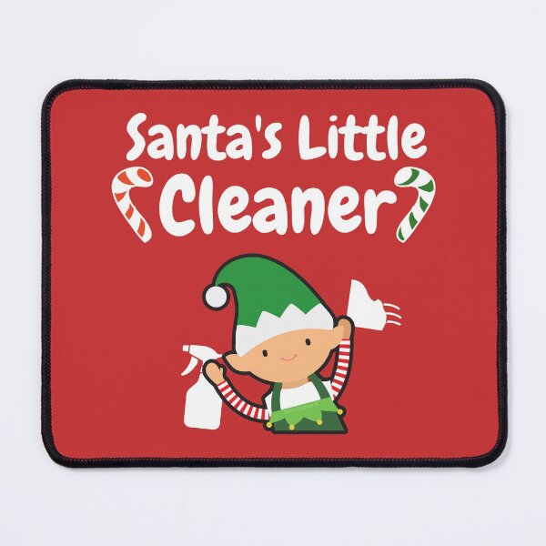 Item preview, Santa's Little Cleaner Housekeeping Elf Novelty Cleaning designed and sold by SavvyCleaner.