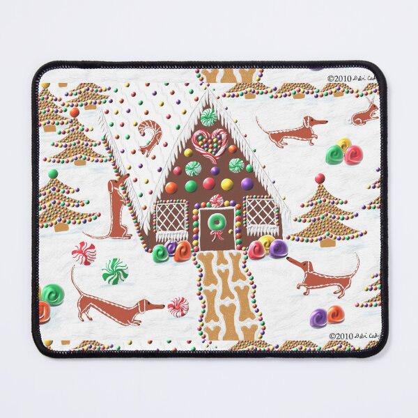 Item preview, Gingerbread Dachshunds designed and sold by DebiCady.