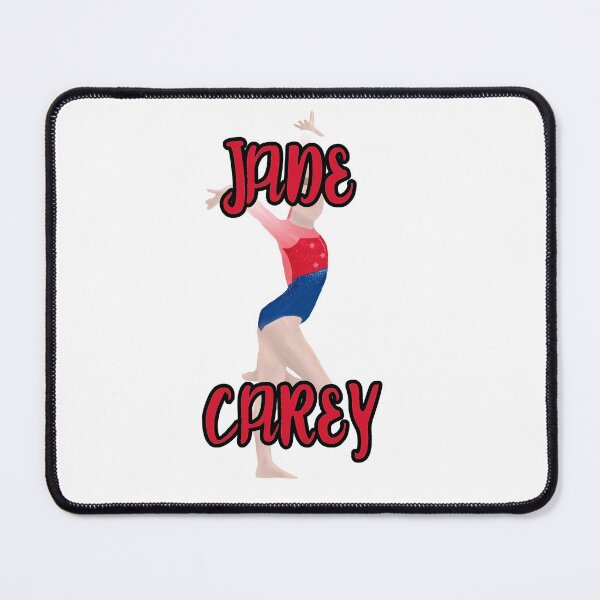 Item preview, Jade Carey Gymnastics Cartoon Art with Name designed and sold by Cherries4.