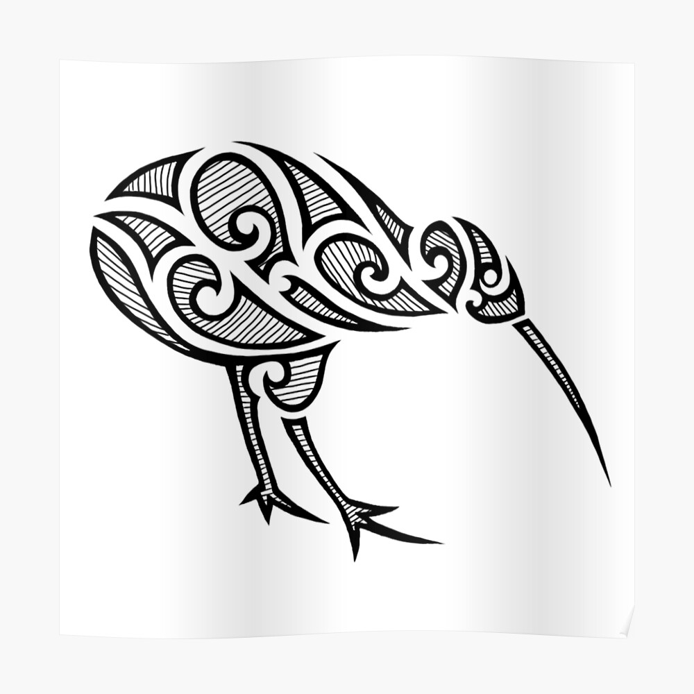 Aggregate 70 Kiwi Bird Tattoo Designs Latest Thtantai2   Poster,840x830,f8f8f8 Pad,1000x1000,f8f8f8 