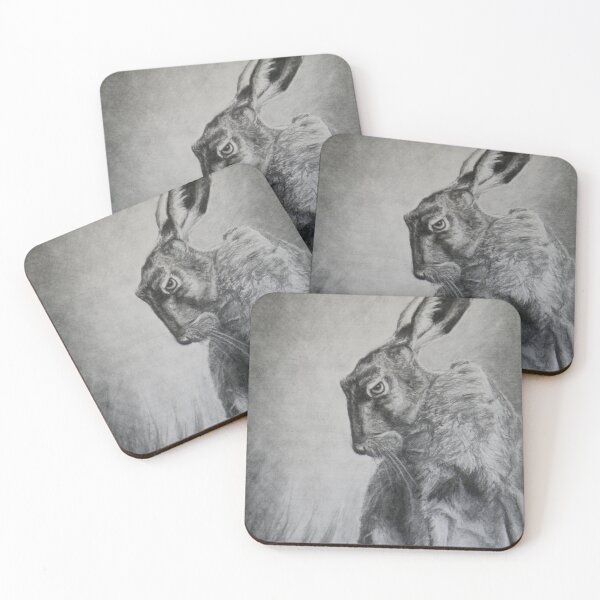 Item preview, Charcoal Hare designed and sold by Dean Harkness Art.